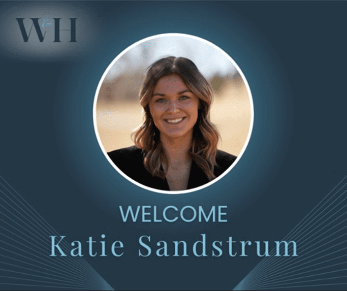 Welcome Katie Sandstrum