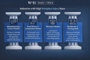 Common industries we represent in Workers' Compensation cases